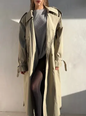 1980s Yves Saint Laurent  Trench Coat