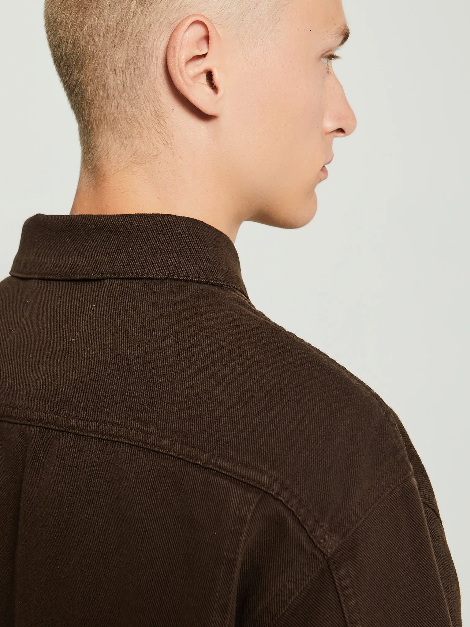 Boxy Jacket in Espresso