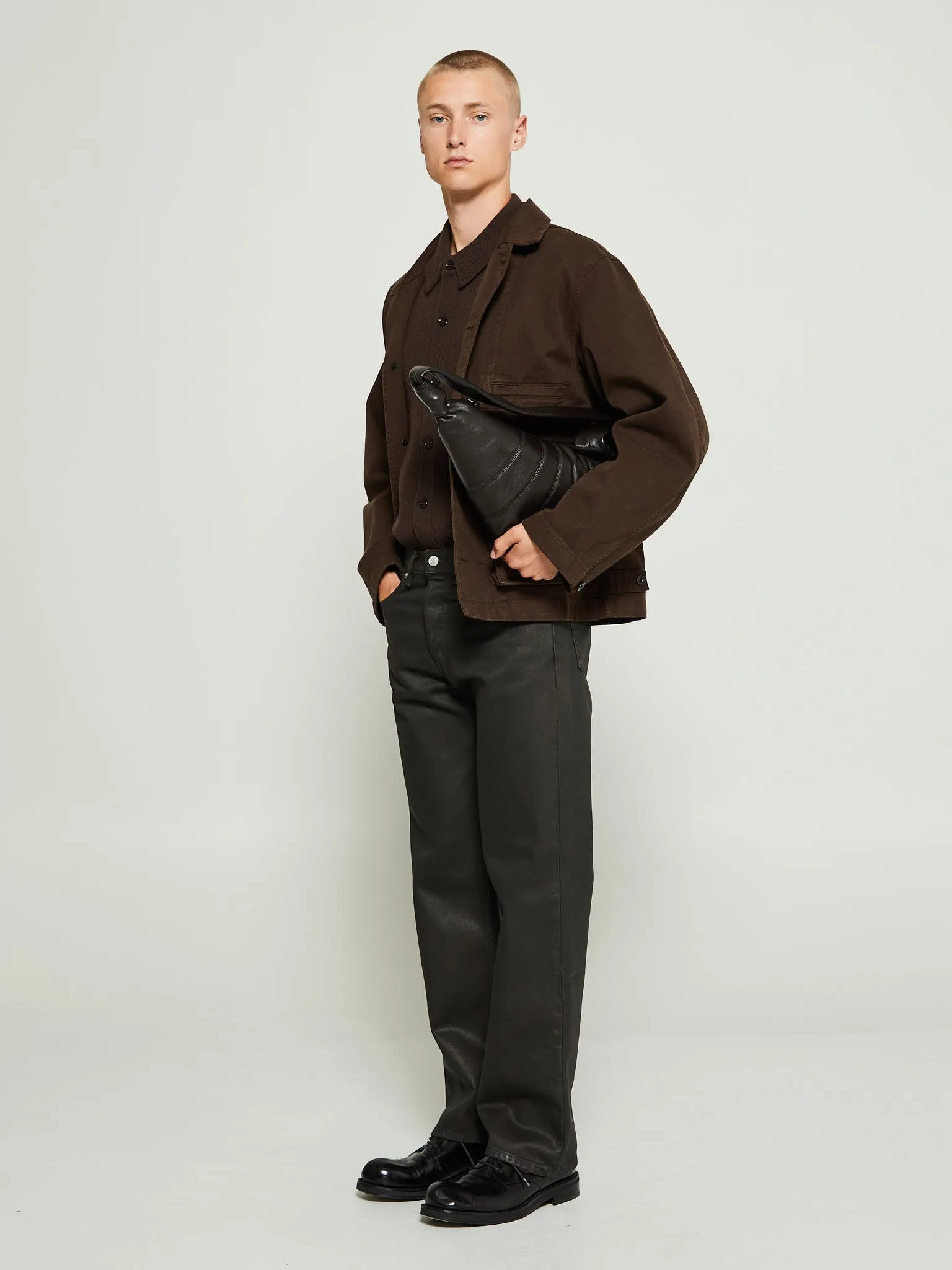 Boxy Jacket in Espresso