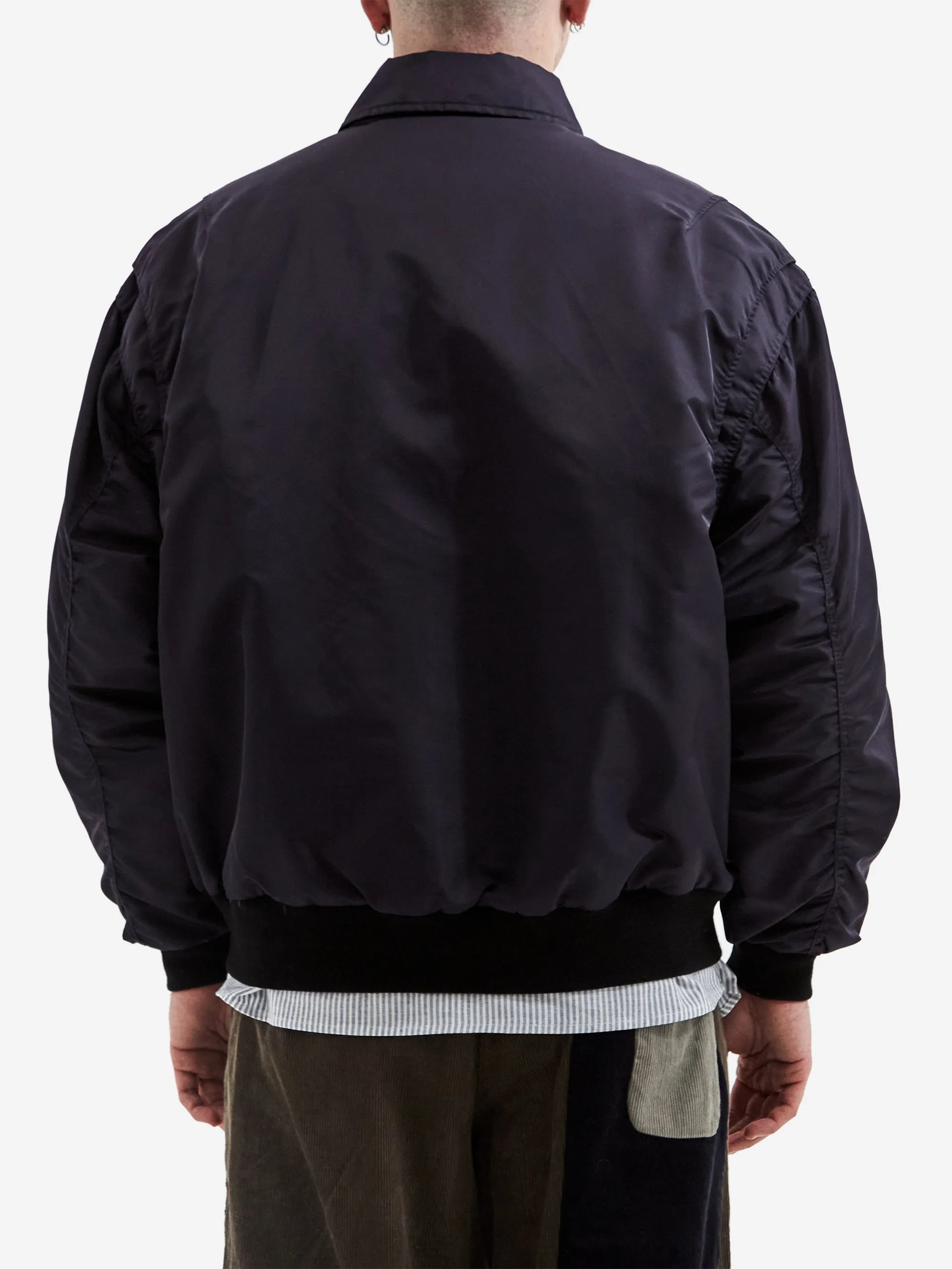 Brain Dead 3D Flight Jacket - Navy