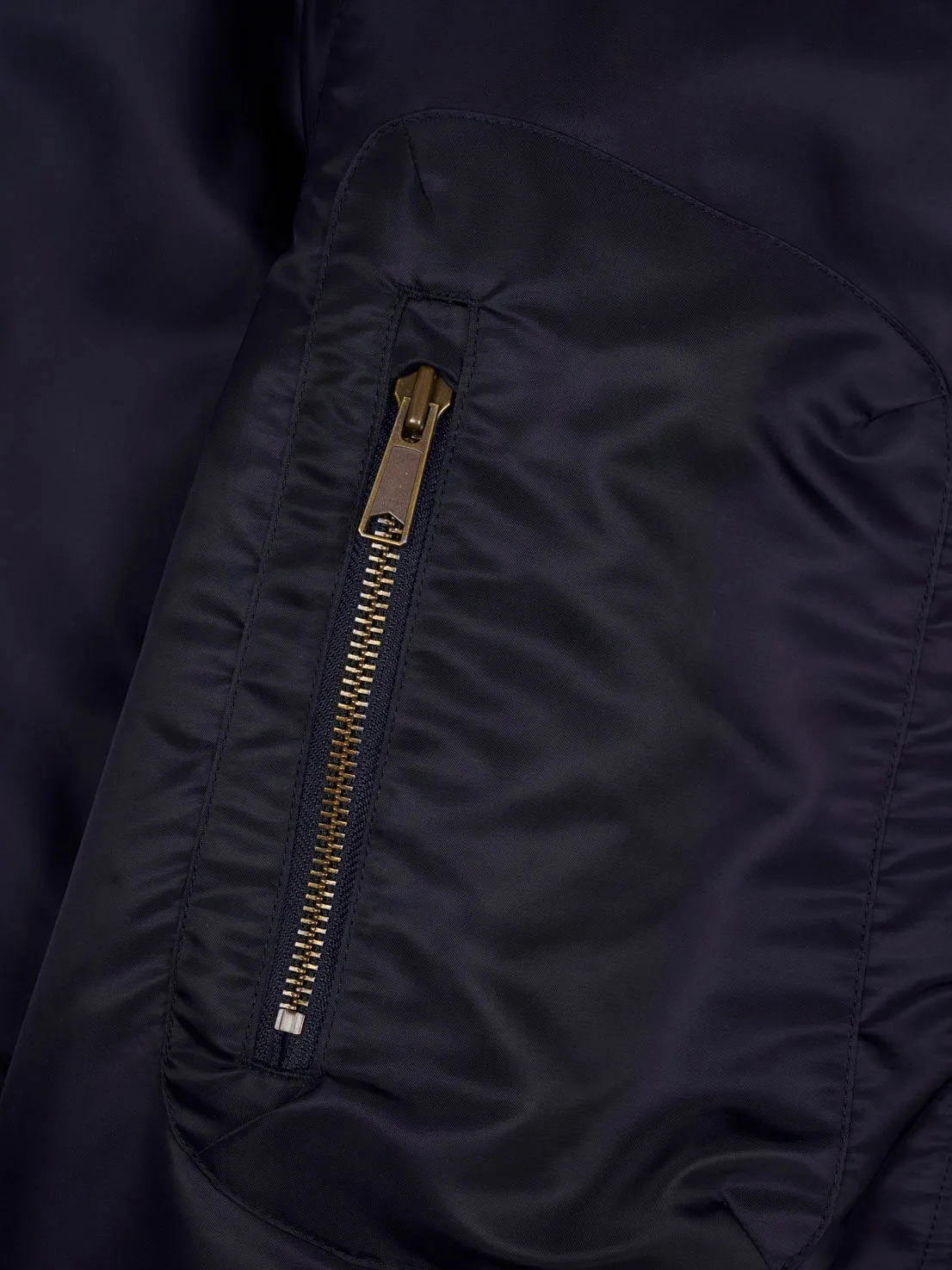 Brain Dead 3D Flight Jacket - Navy
