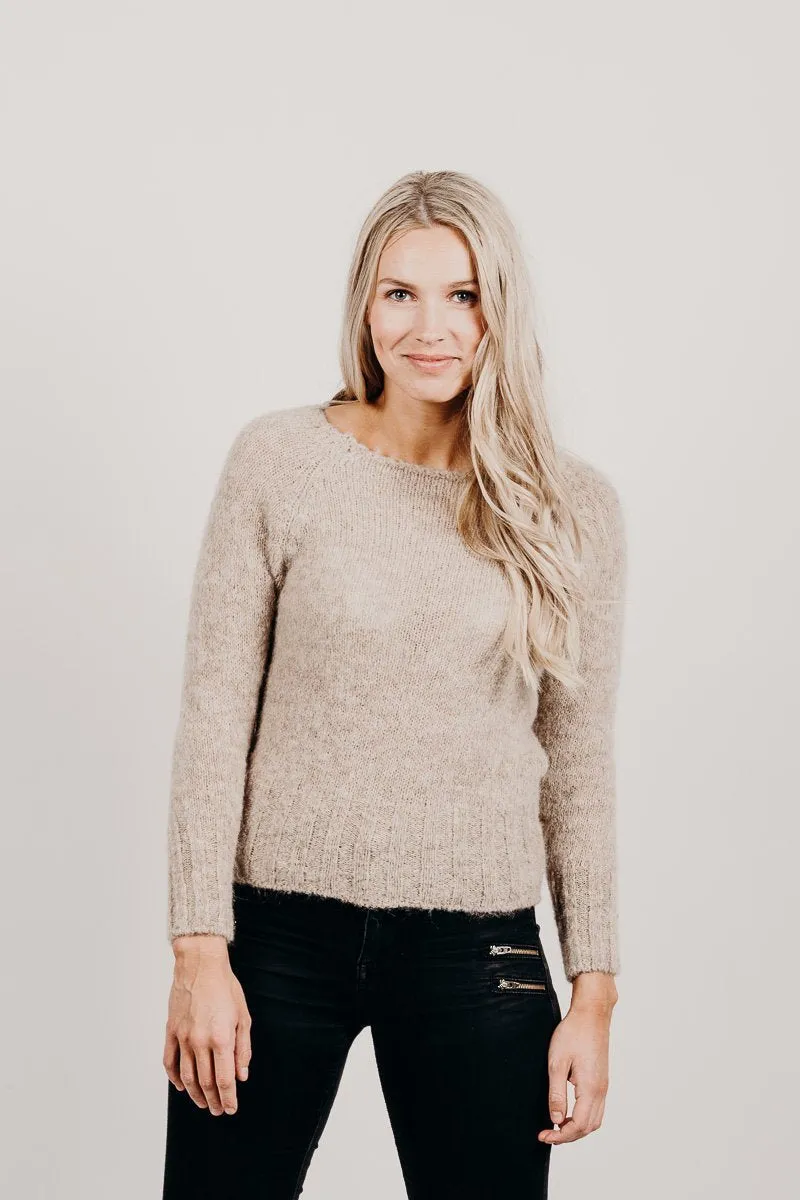 Brushed Alpaca Sweater