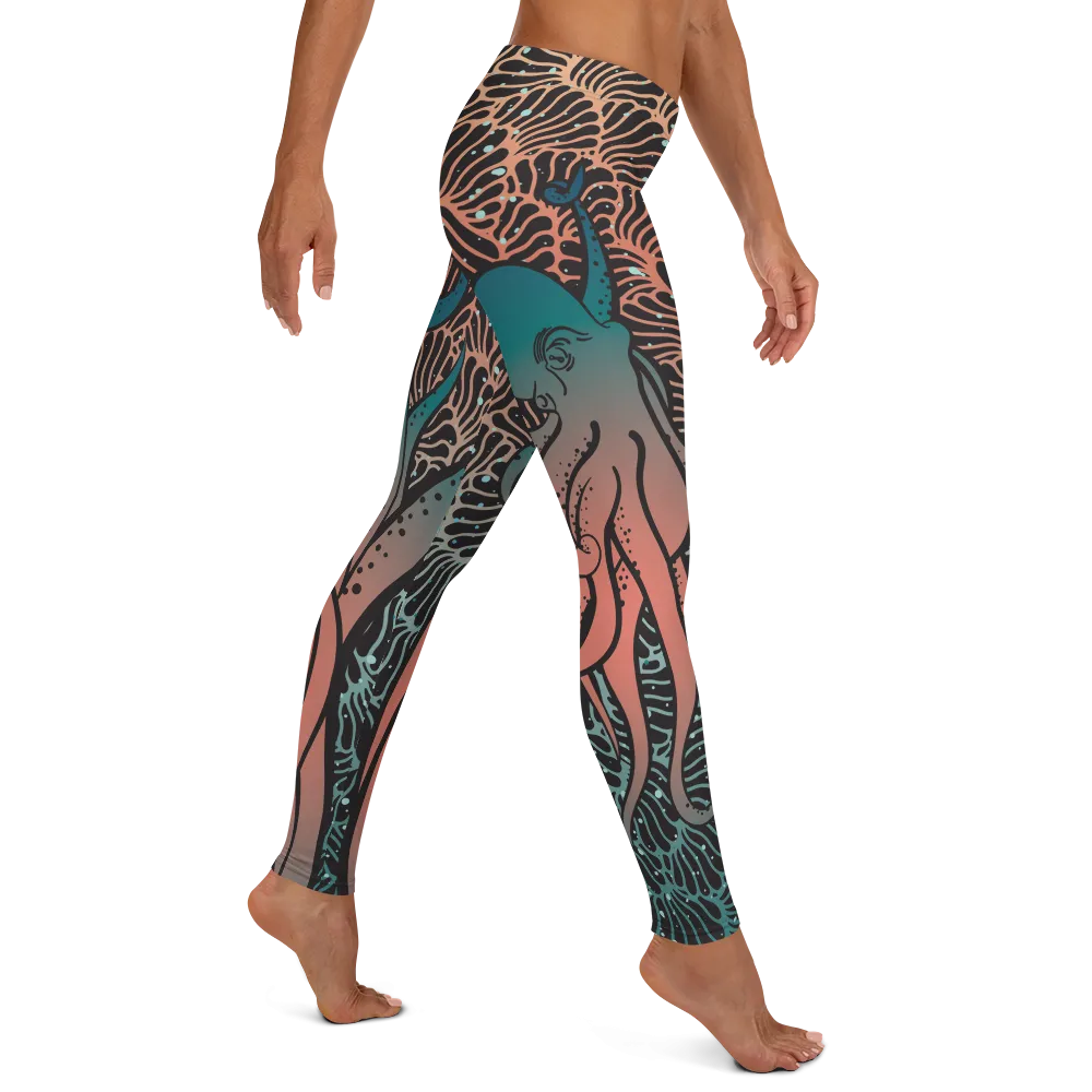 Camouflage Octopus Leggings