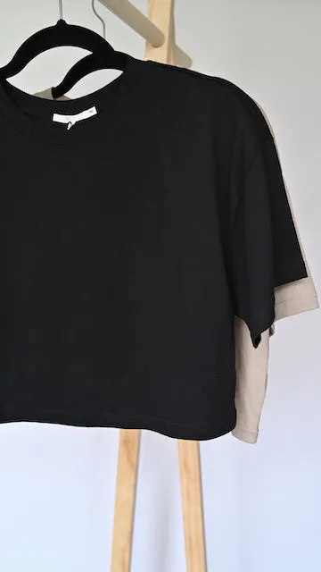 CROPPED TEE