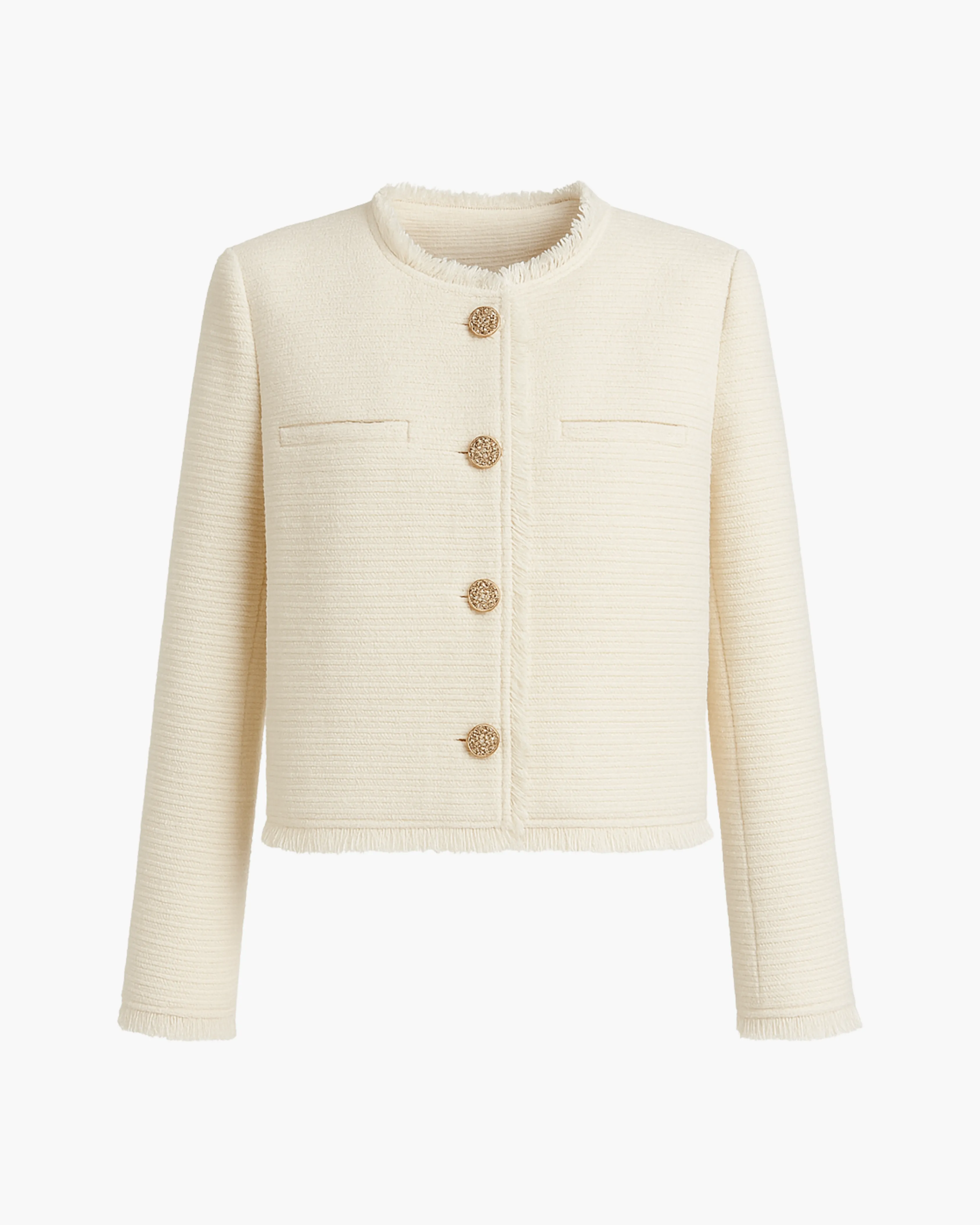 Cropped Tweed Jacket