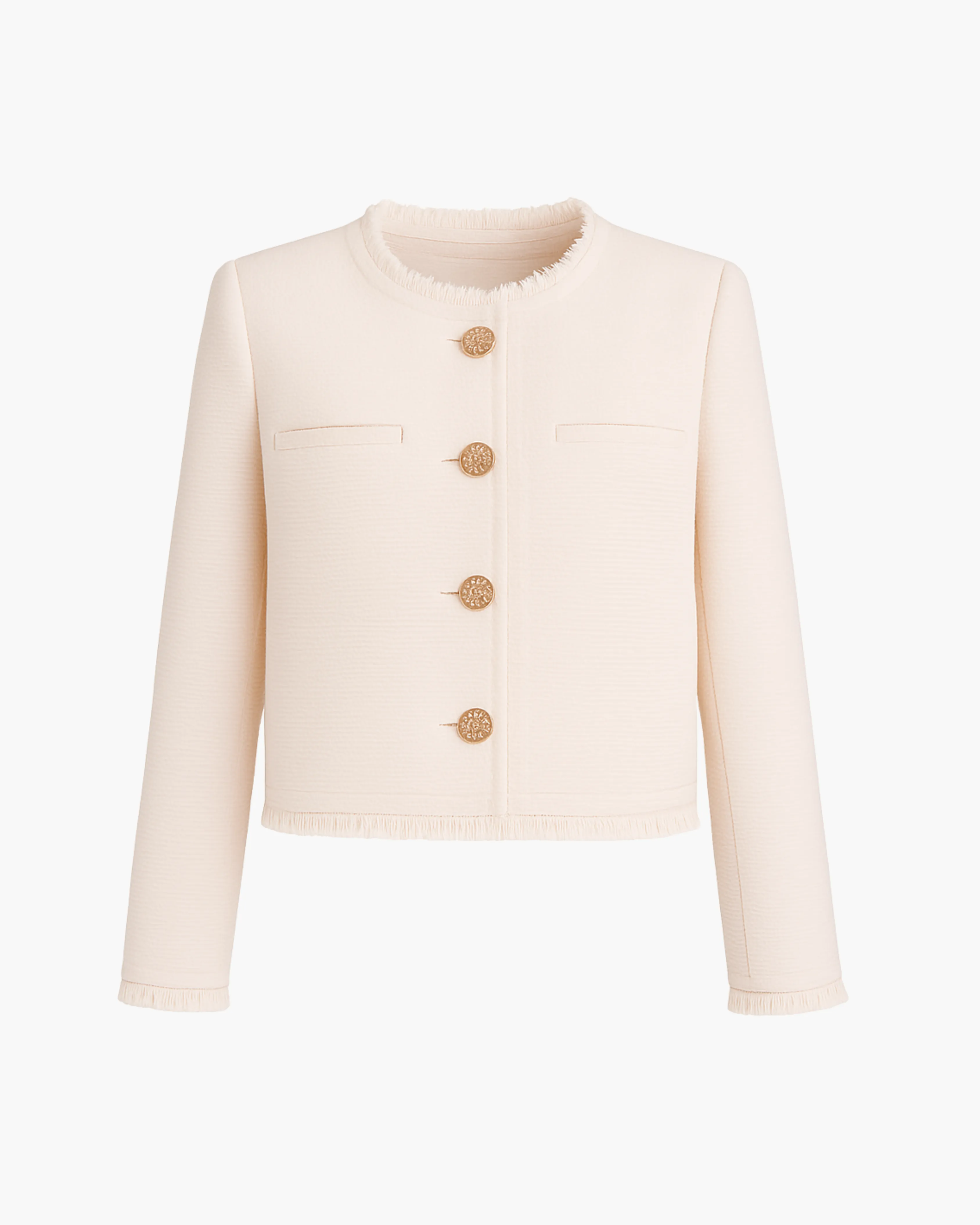 Cropped Tweed Jacket