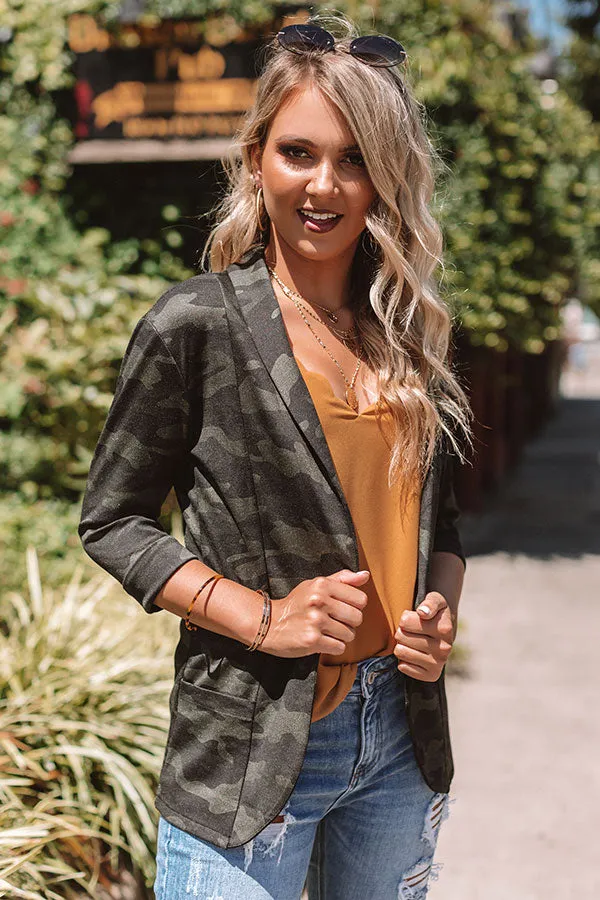 Crush It Camo Blazer