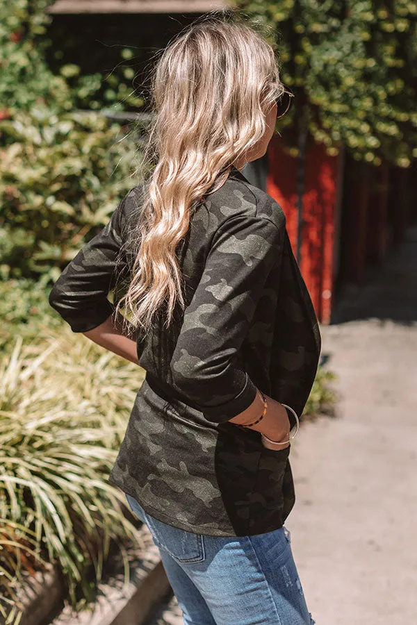 Crush It Camo Blazer