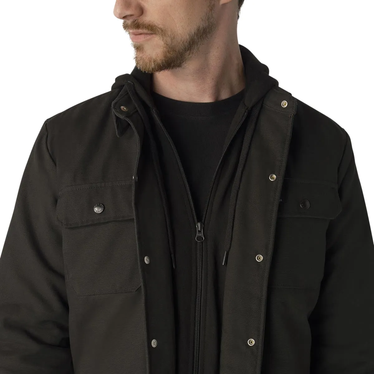 Dickies Duck Shacket Jacket - Black