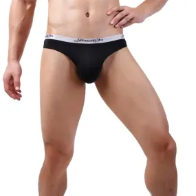 DomiGe Men's Low-Rise Sexy Thongs Pouch Cotton Undies for Men
