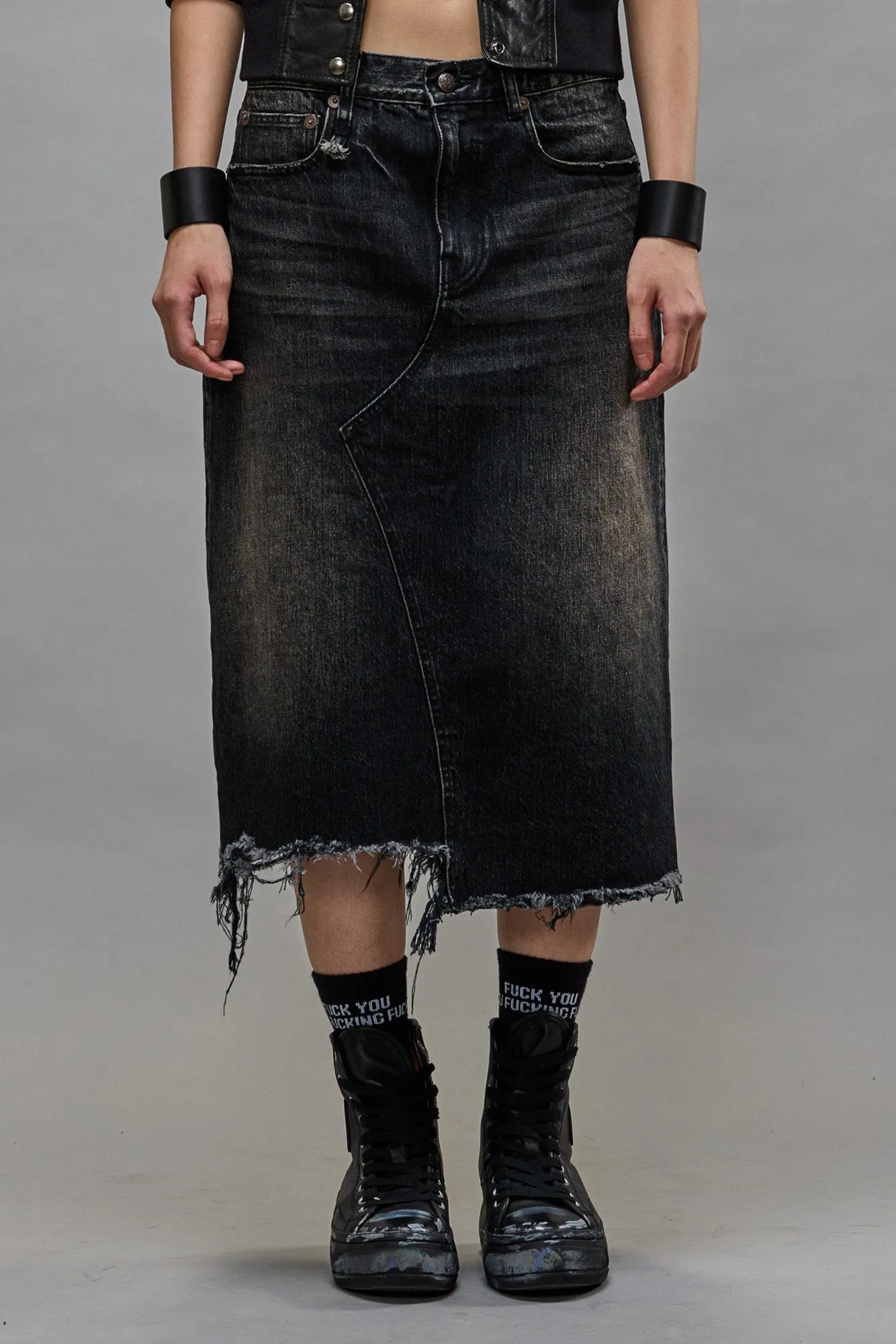 JESSE SKIRT - ARVIN BLACK