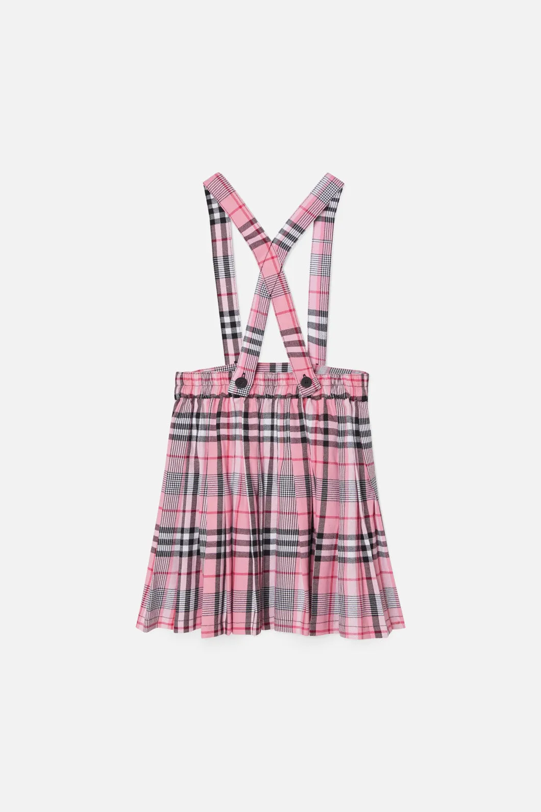 Just Roll With It Kids Pleated Skirt