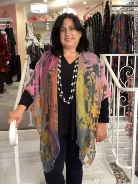 KIMONO HAND DYED - #113