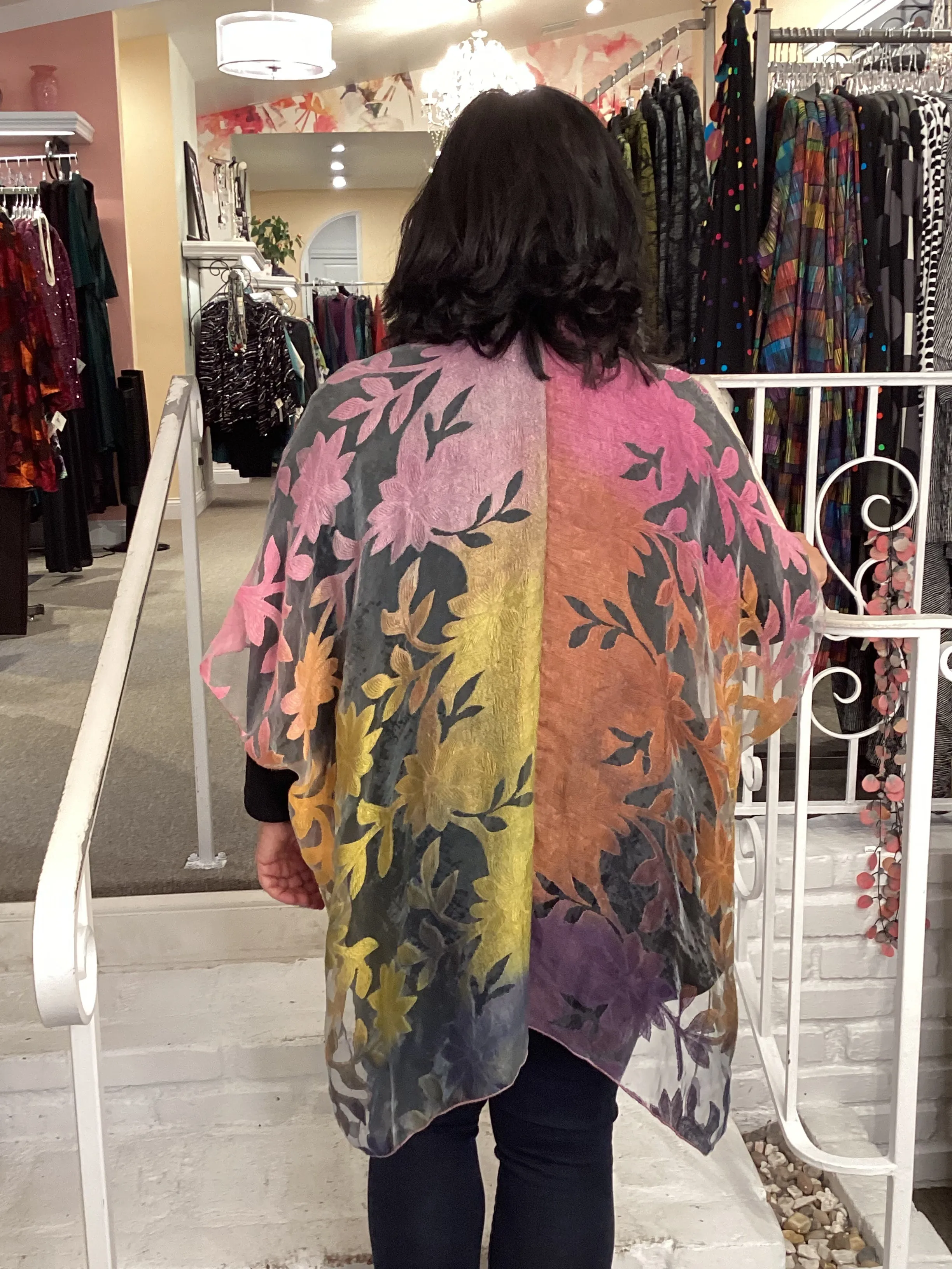 KIMONO HAND DYED - #113