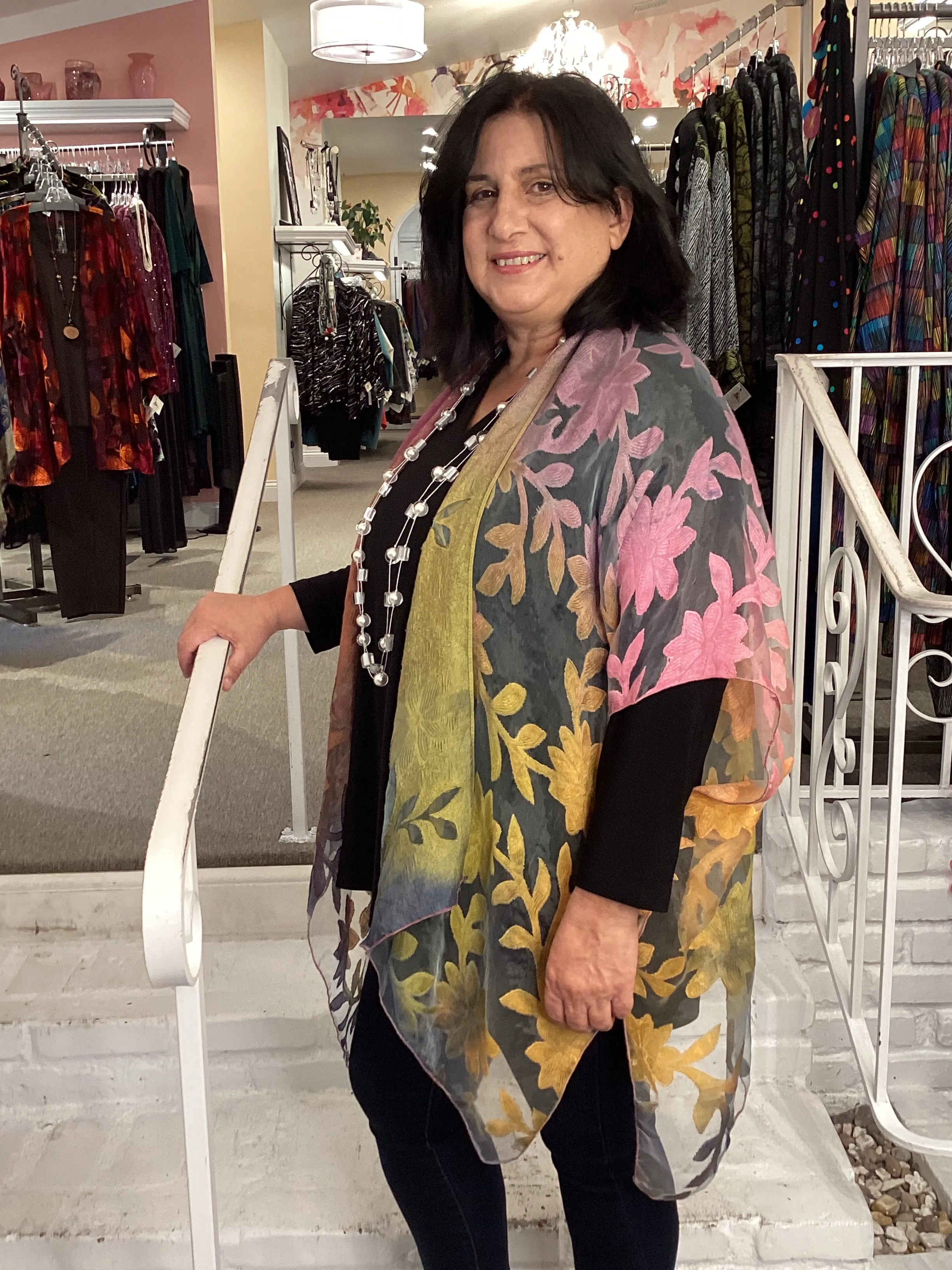 KIMONO HAND DYED - #113