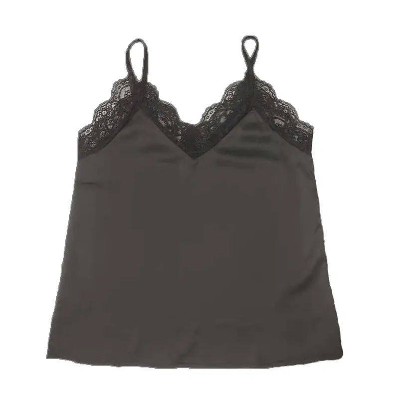 Lace stitching camisole