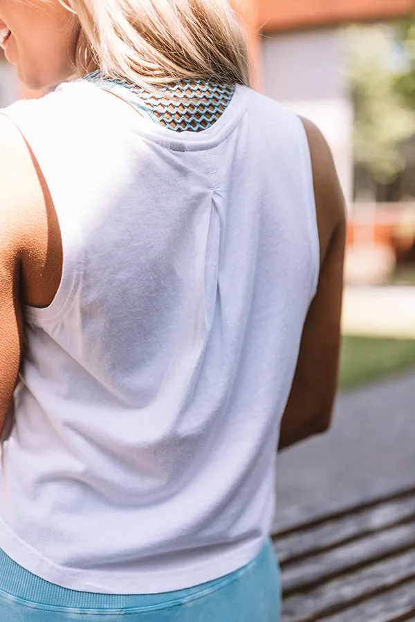Look At Me Now Crop Top In White