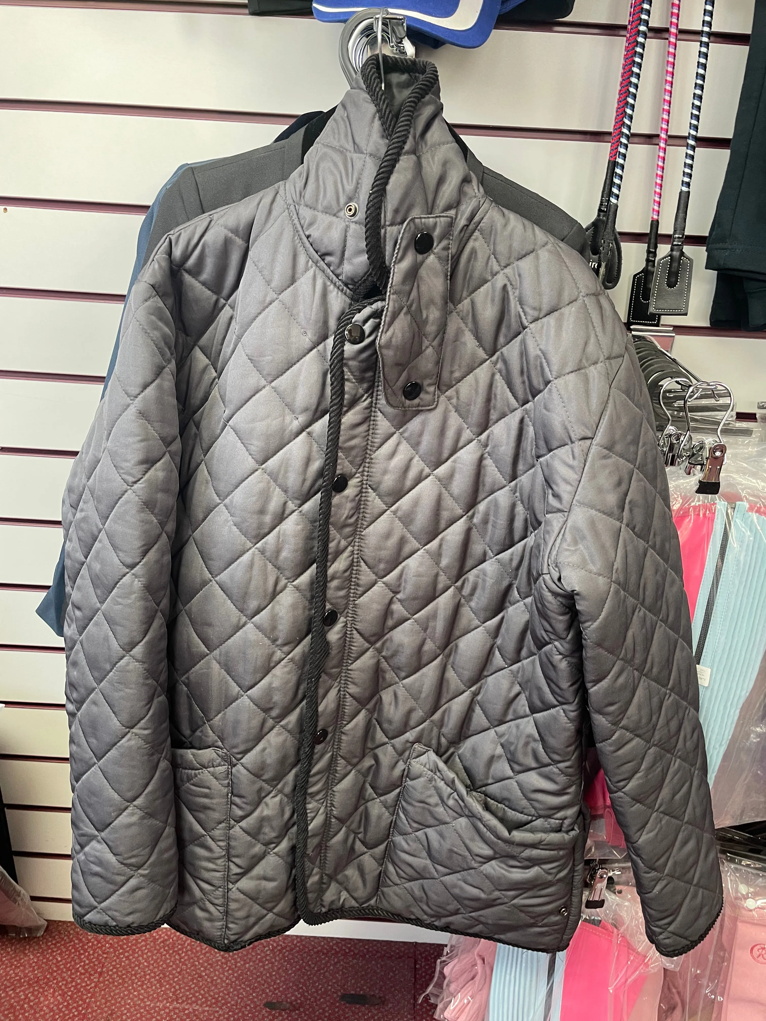 Mens Quilted Country Jacket - Medium