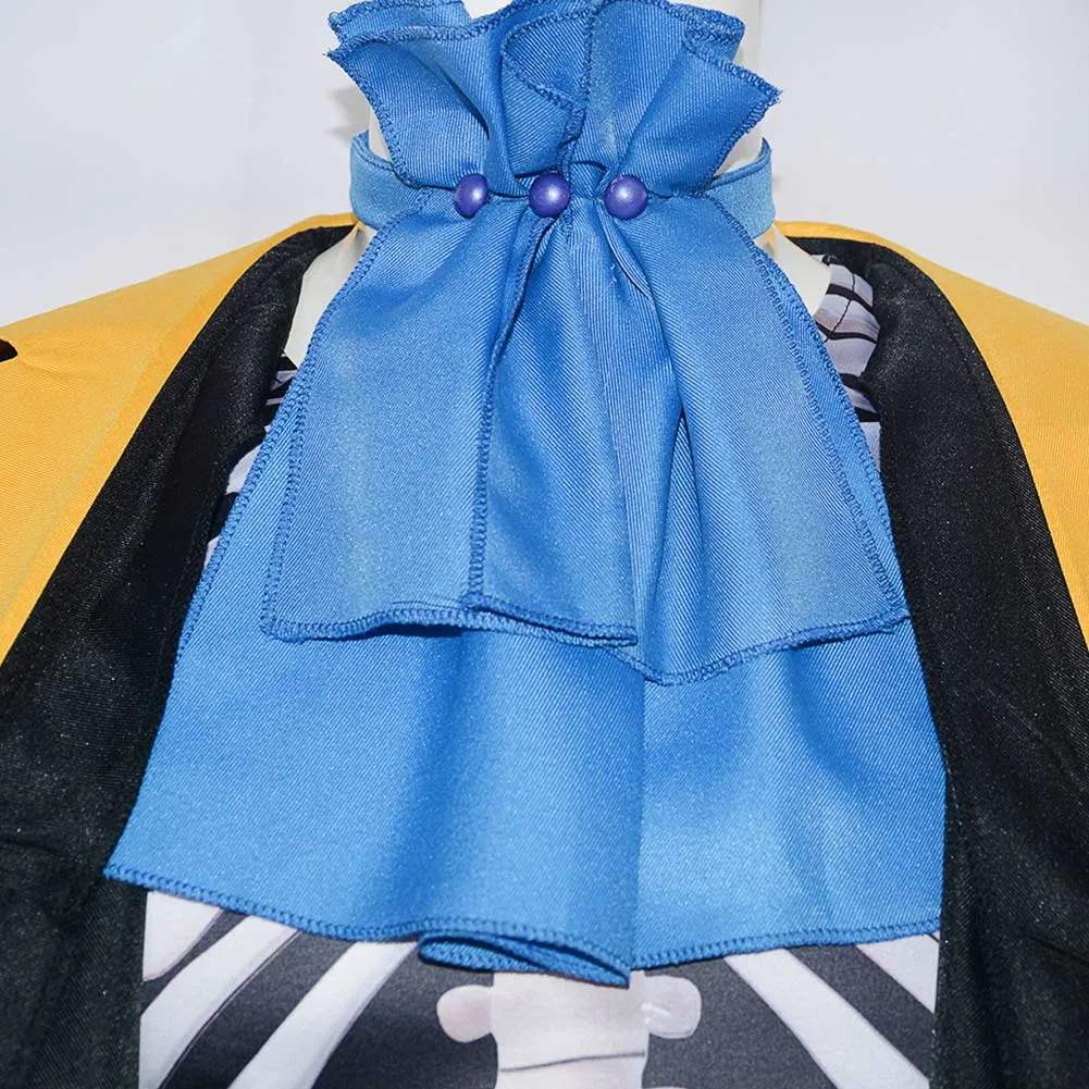 One Piece Blueno Black Suit Party Carnival Halloween Cosplay Costume