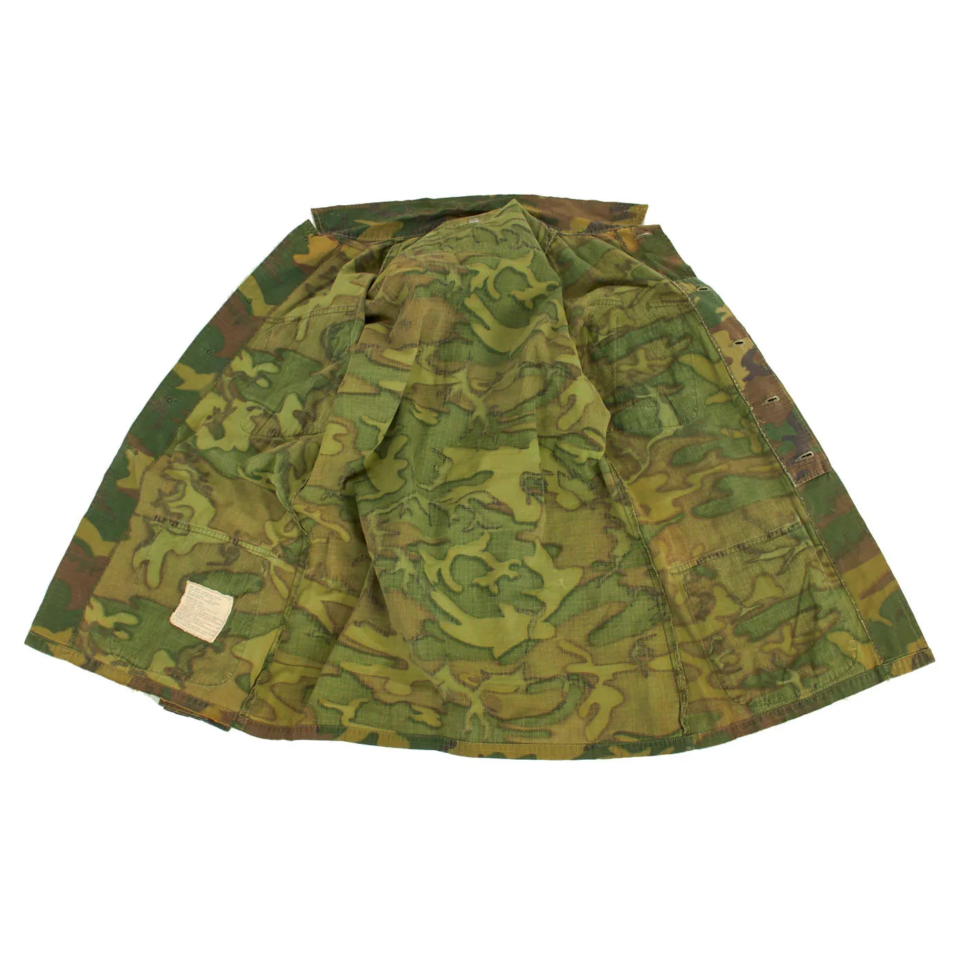 Original U.S. Vietnam War Lot of OG-107 Jungle Jackets With ERDL Blouse - 3 Items