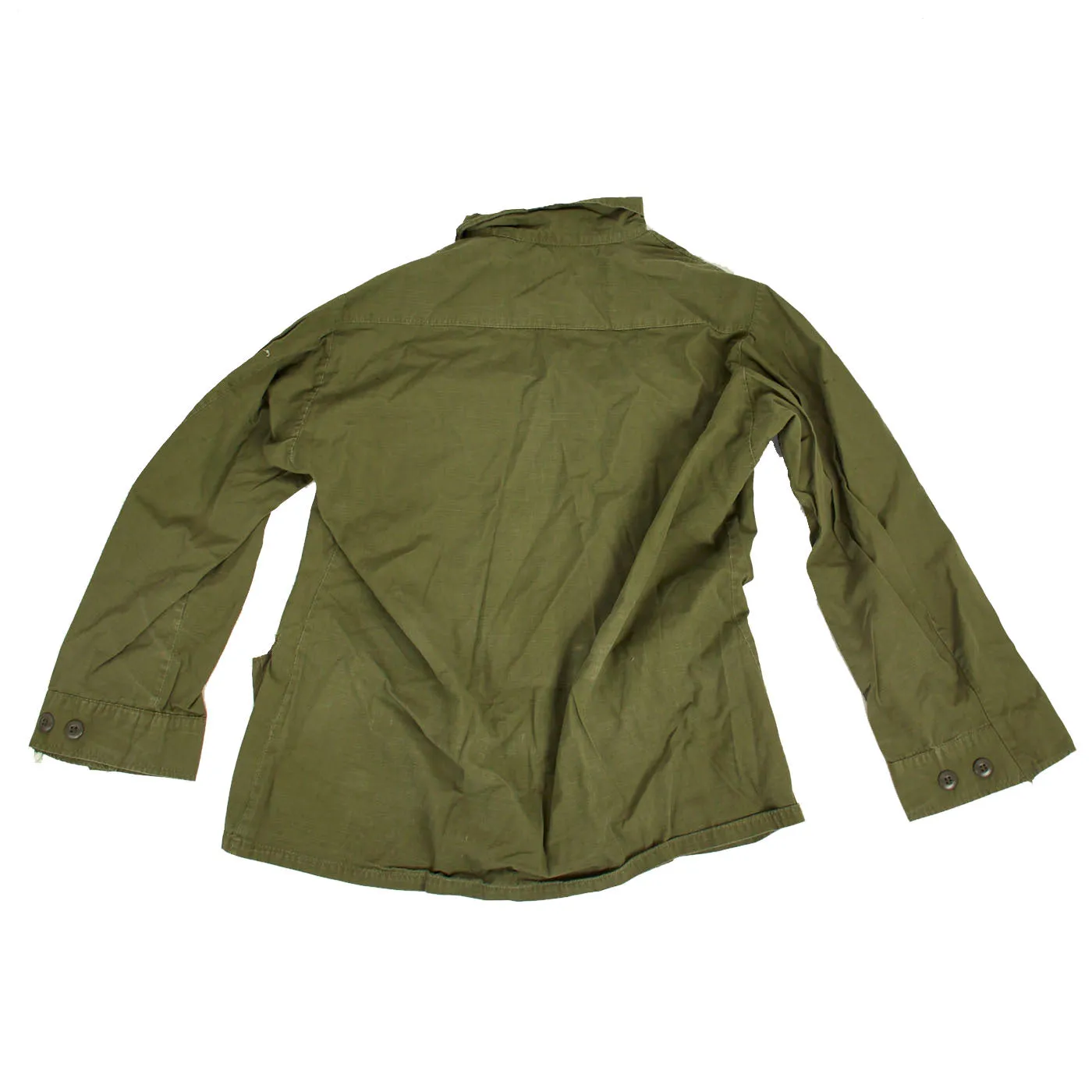Original U.S. Vietnam War Lot of OG-107 Jungle Jackets With ERDL Blouse - 3 Items