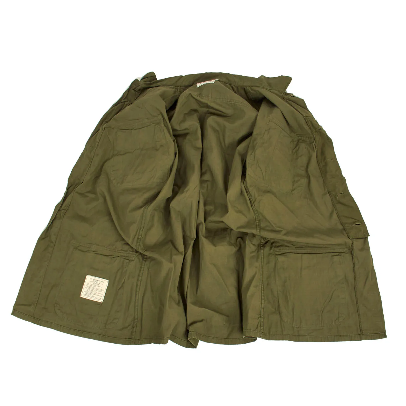 Original U.S. Vietnam War Lot of OG-107 Jungle Jackets With ERDL Blouse - 3 Items