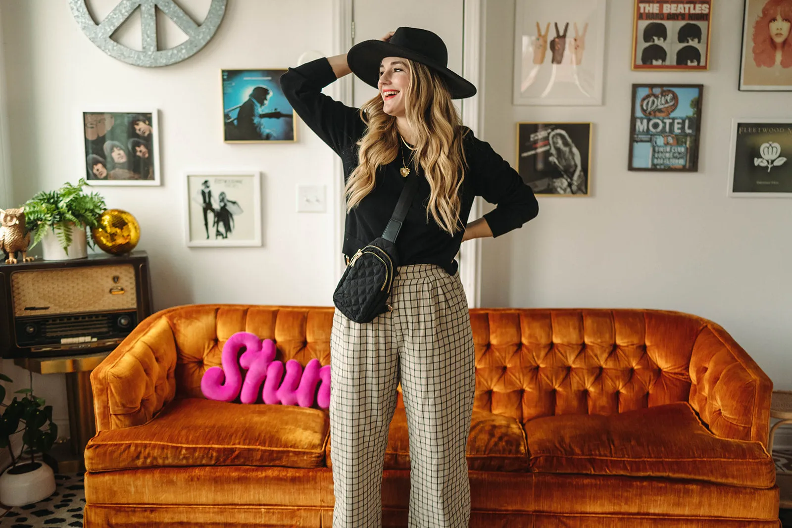 palmer sweater in washed black