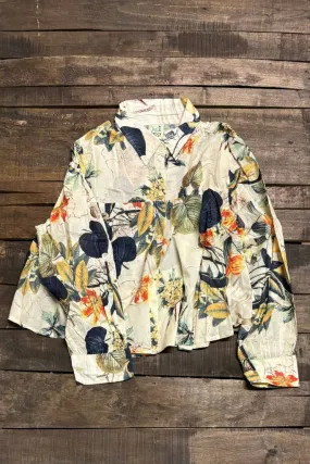 Party at the Palm Ruffle Jacket