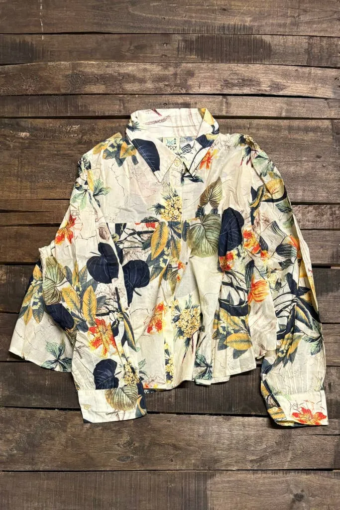Party at the Palm Ruffle Jacket