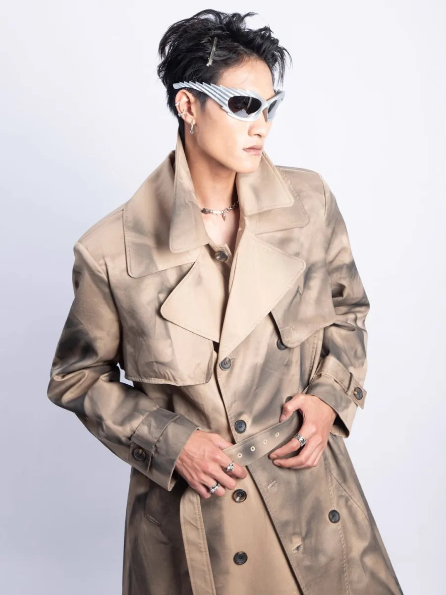 【PLAN1ONE】trench coat  na1671