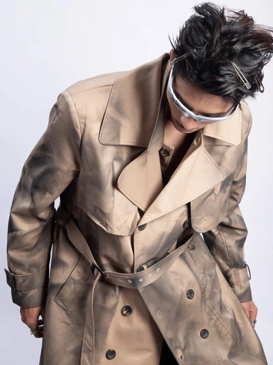 【PLAN1ONE】trench coat  na1671