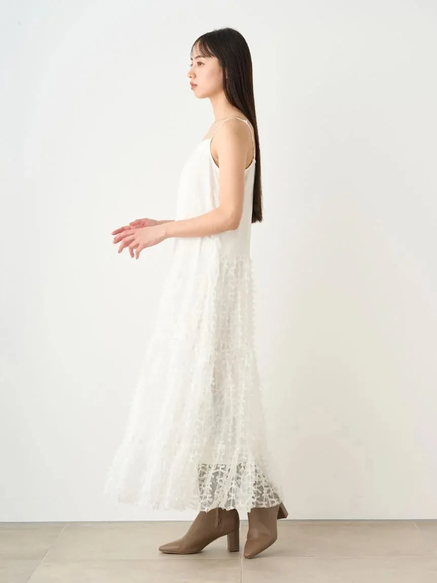 Pleated Varie Tiered Maxi Knit Dress