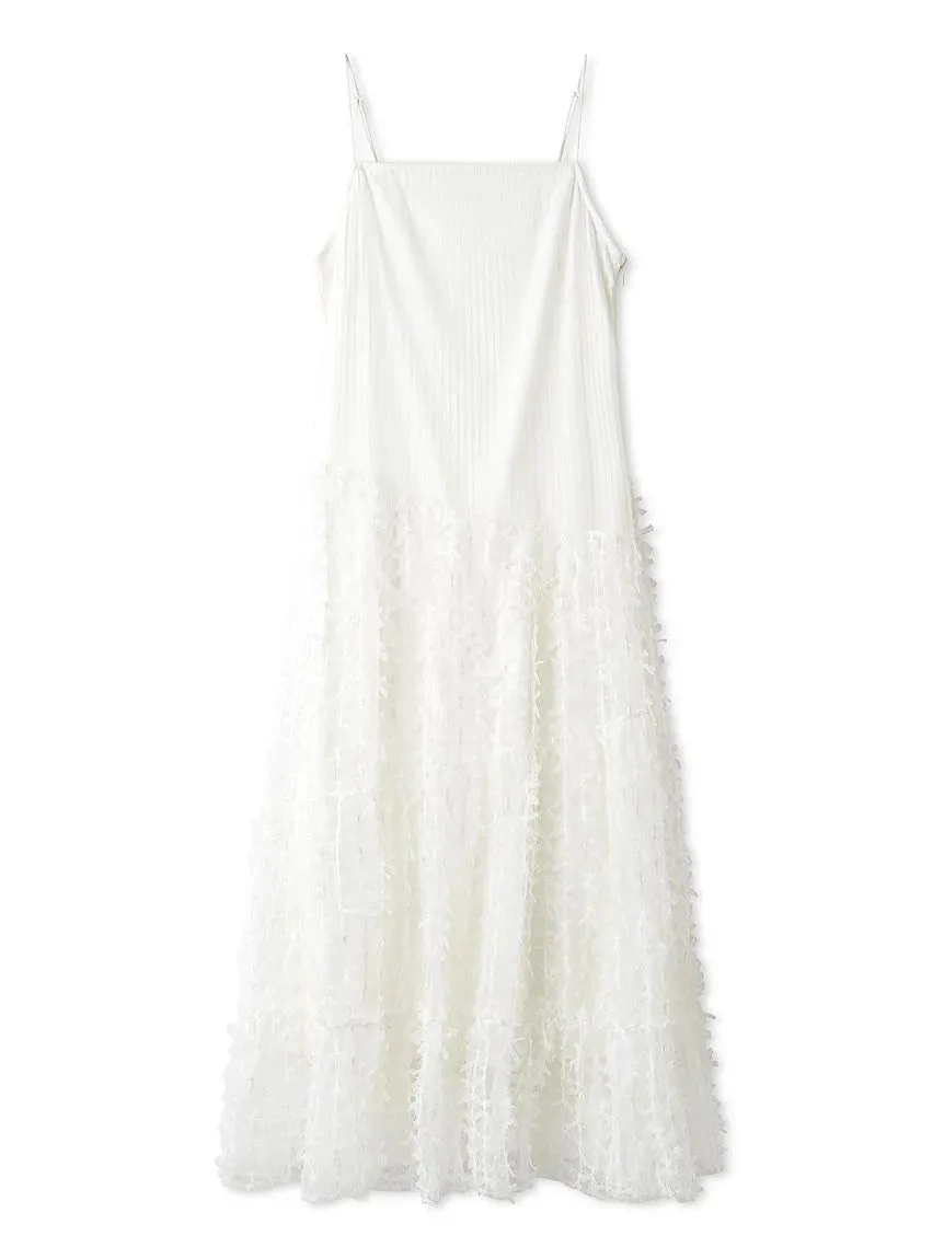 Pleated Varie Tiered Maxi Knit Dress
