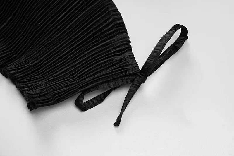 Pre Order:  Ruched Pleated Cropped Top - @phenomenalkat