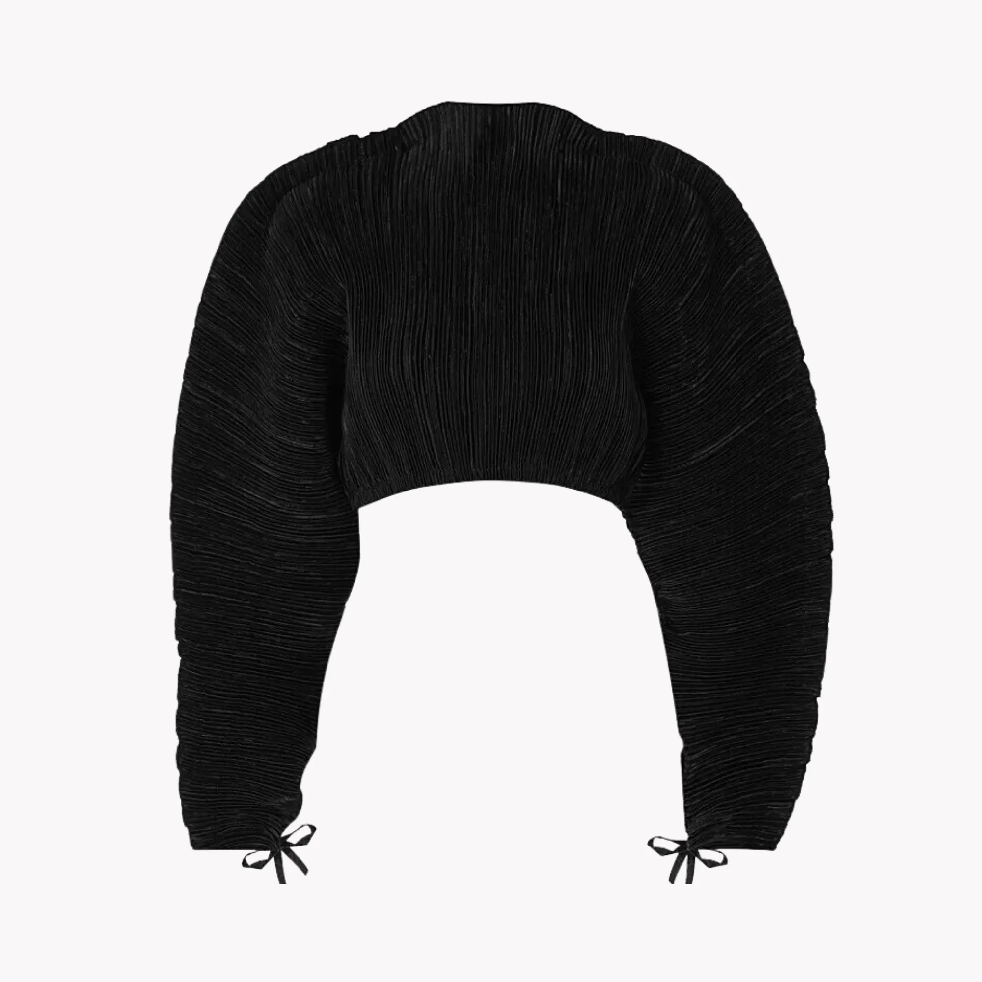 Pre Order:  Ruched Pleated Cropped Top - @phenomenalkat