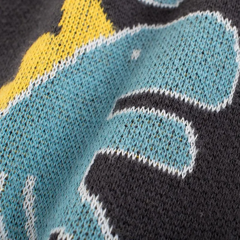 Premium Toddler Boy's Dinosaur Print Sweater