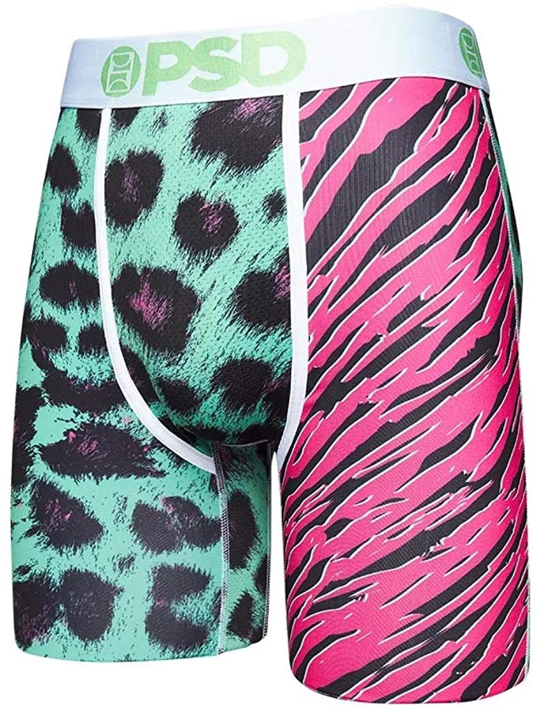 PSD Men's Neon Cats Boxer Brief