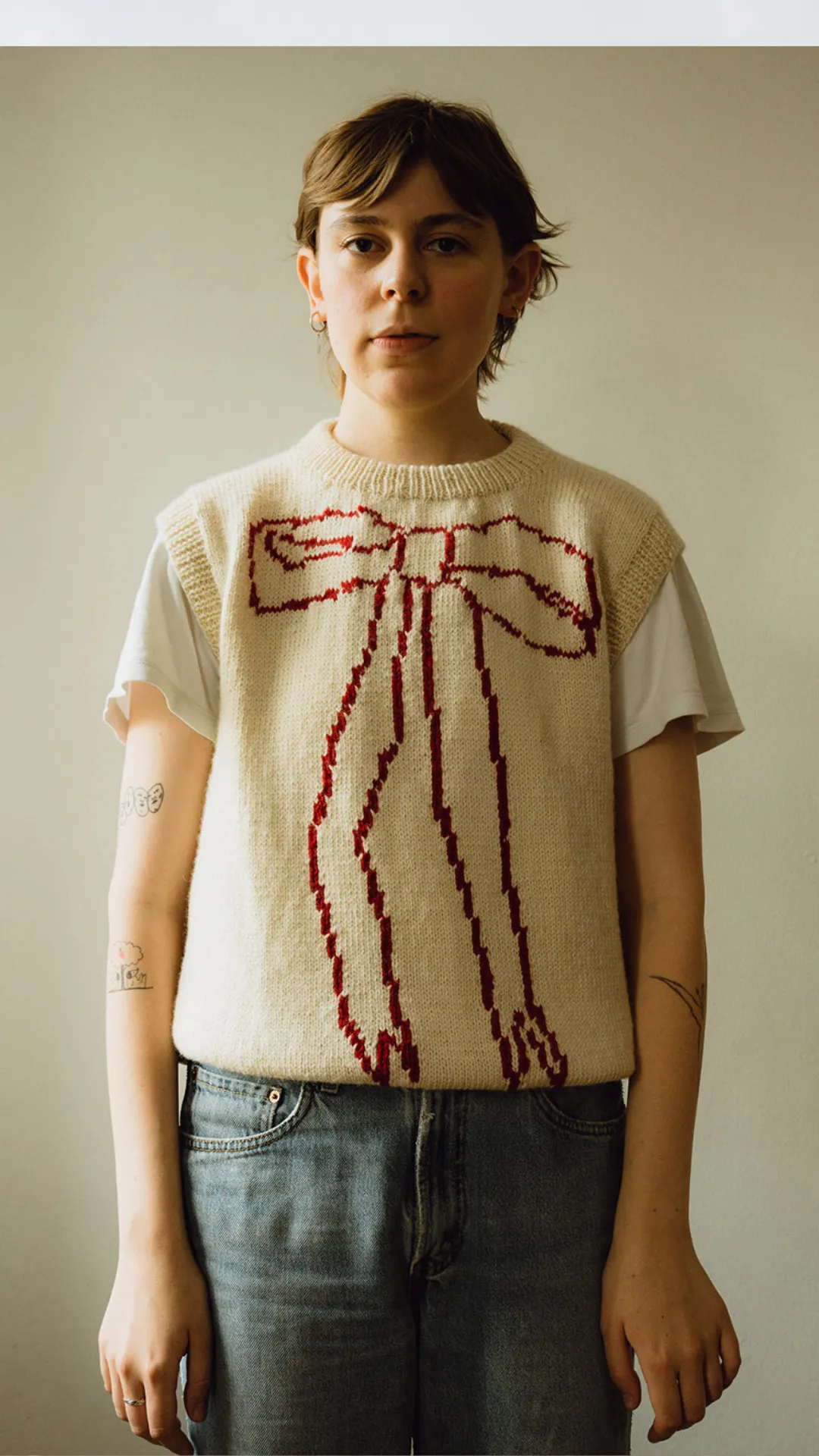 Red Ribbon Vest by the Amateur Weather Observers