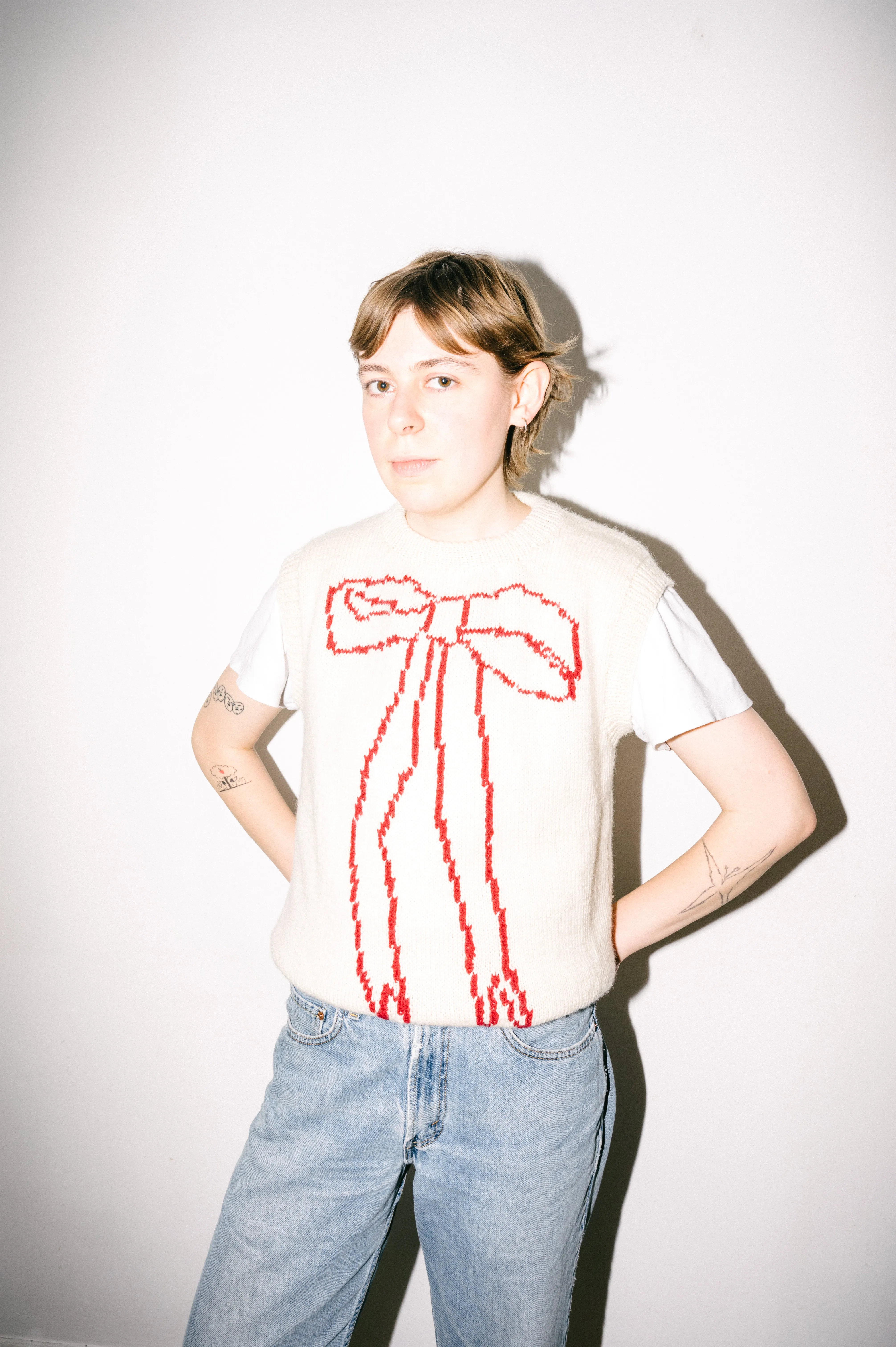 Red Ribbon Vest by the Amateur Weather Observers