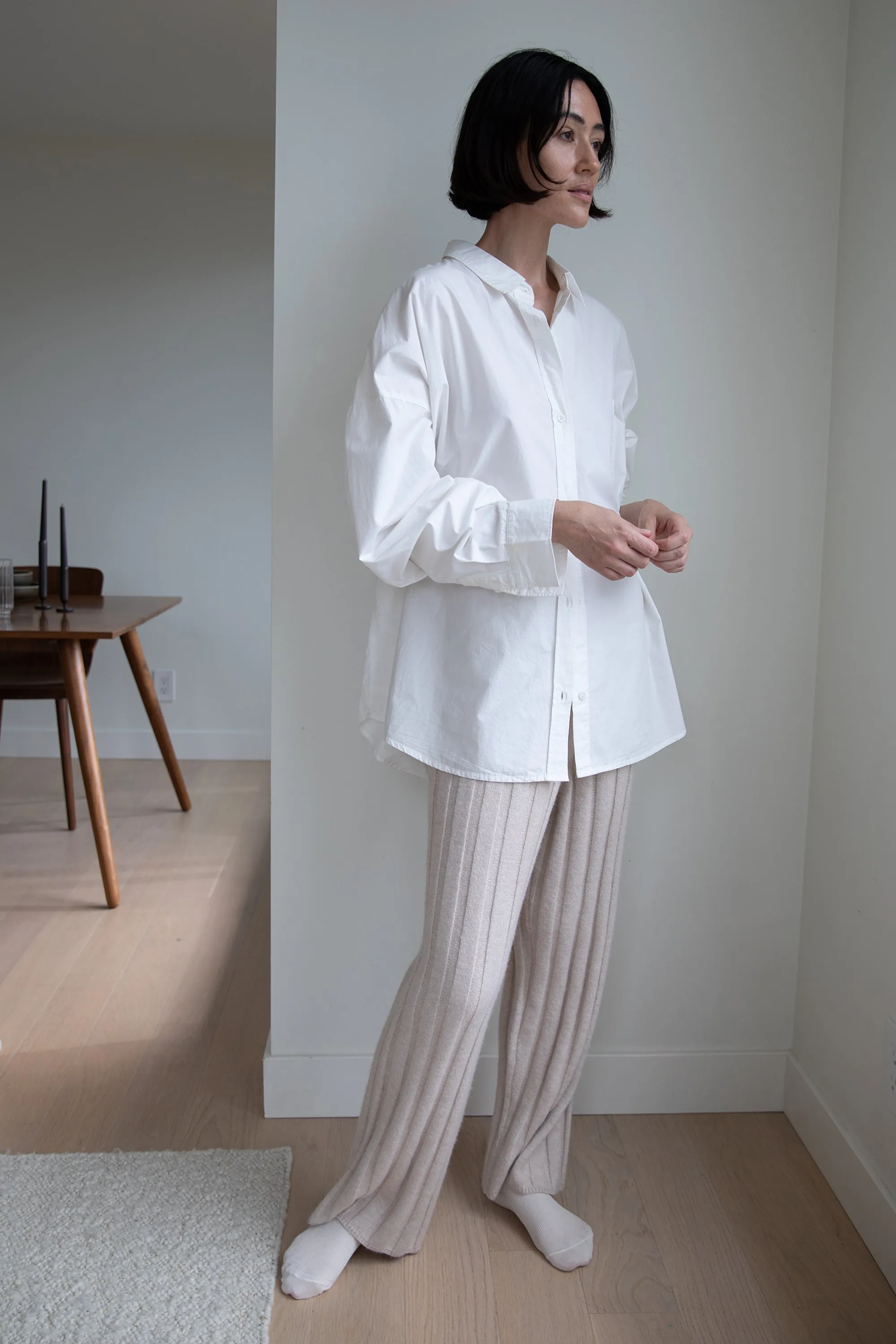 RIBBED SWEATER PANT