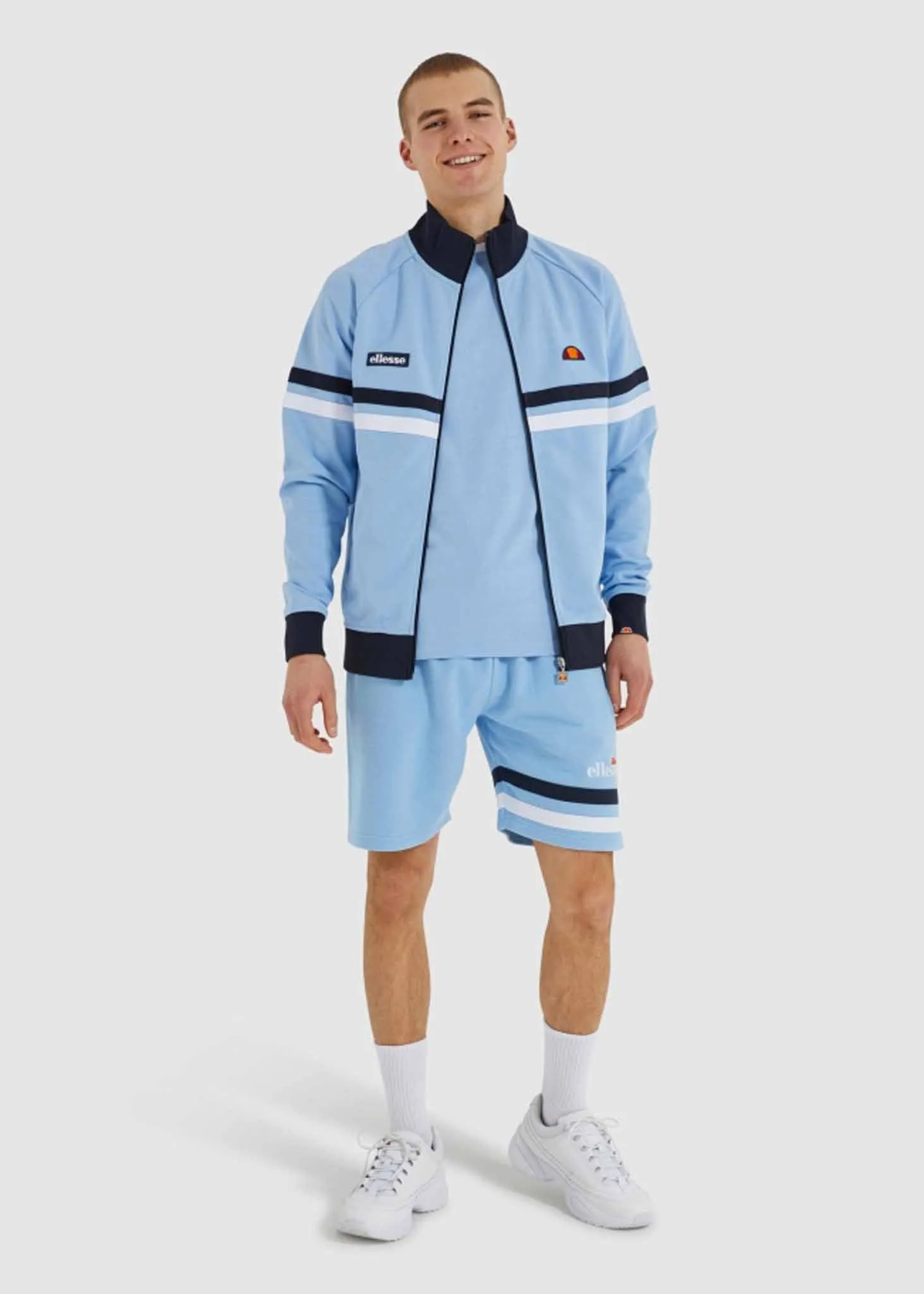 Rimini track top - light blue