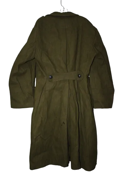 Romanian Army Wool Trench Coat-Minor Damage