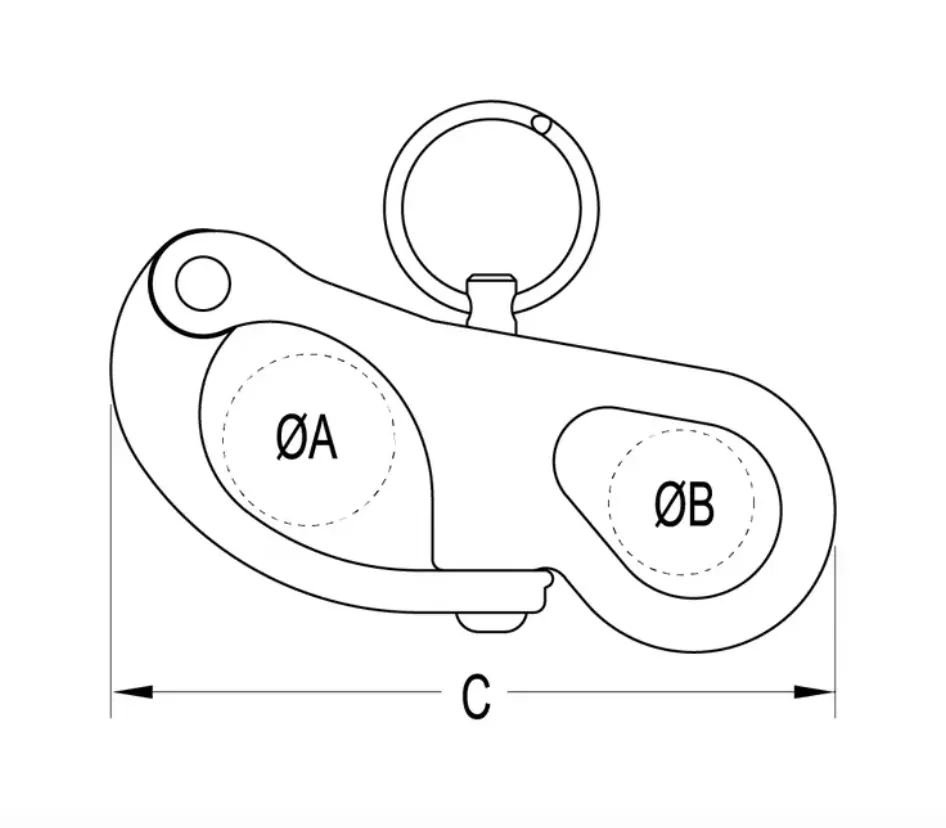 Ronstan Snap Shackle Fixed