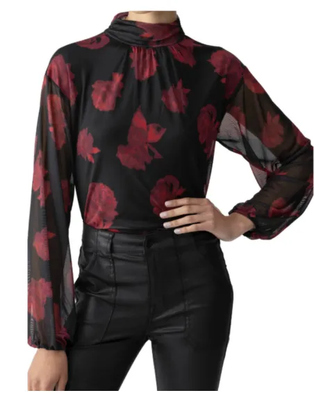 Sanctuary Isn't She Lovely Mesh Top | Storm   Rose