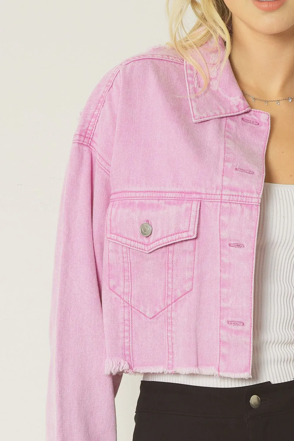 Sky's The Limit Jacket - Pink