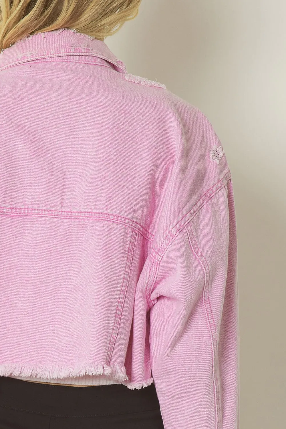 Sky's The Limit Jacket - Pink