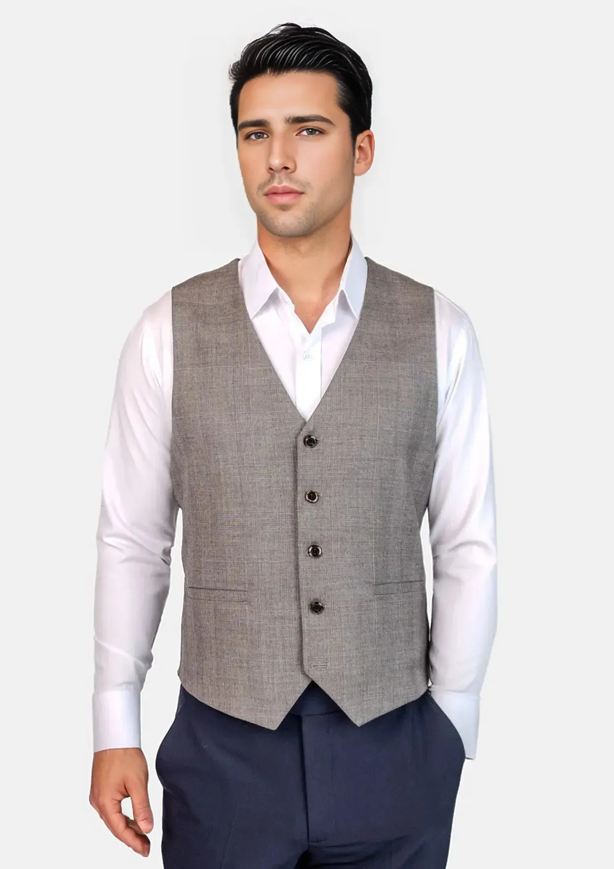 Spanish Grey Prince Of Wales Vest