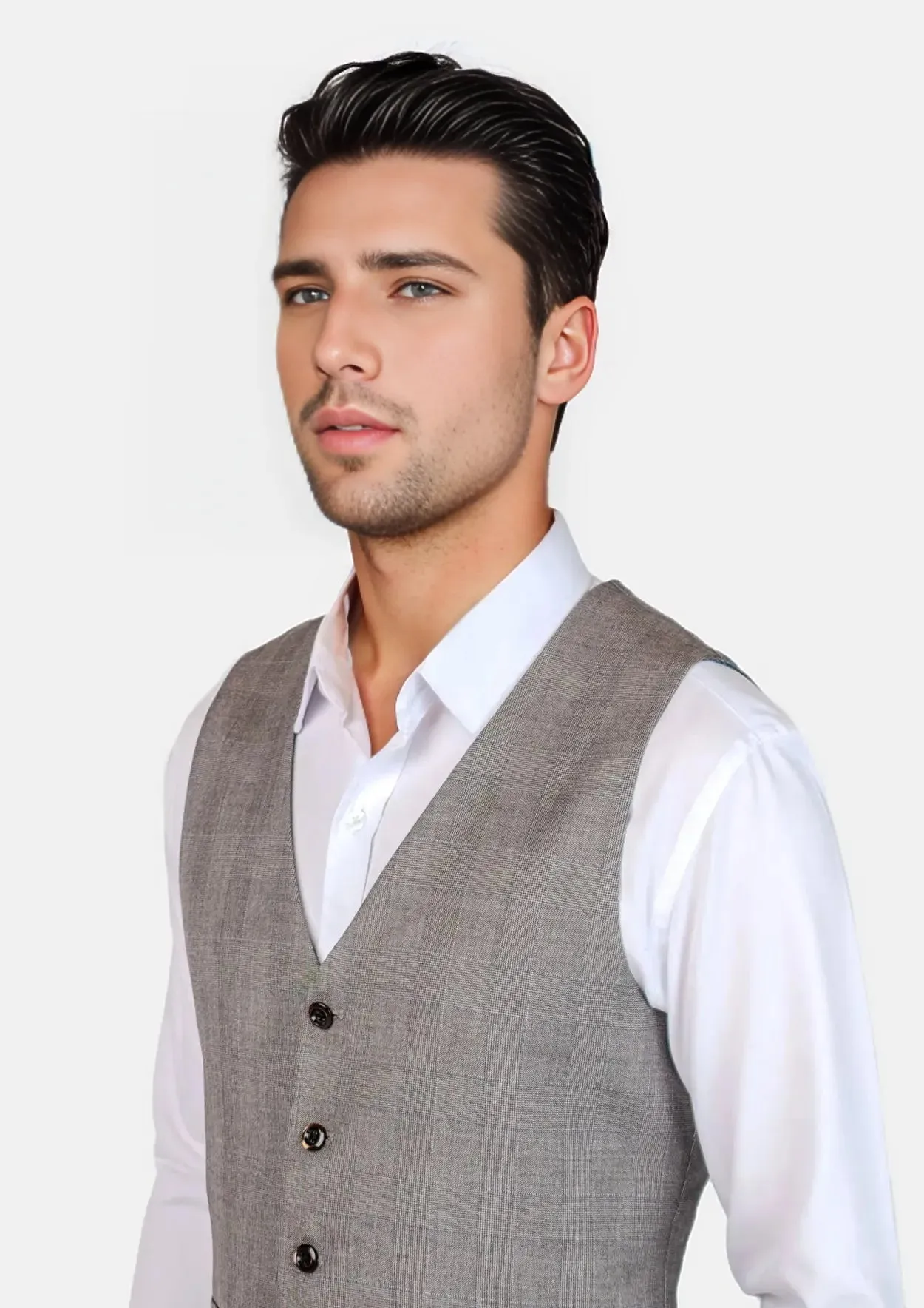 Spanish Grey Prince Of Wales Vest