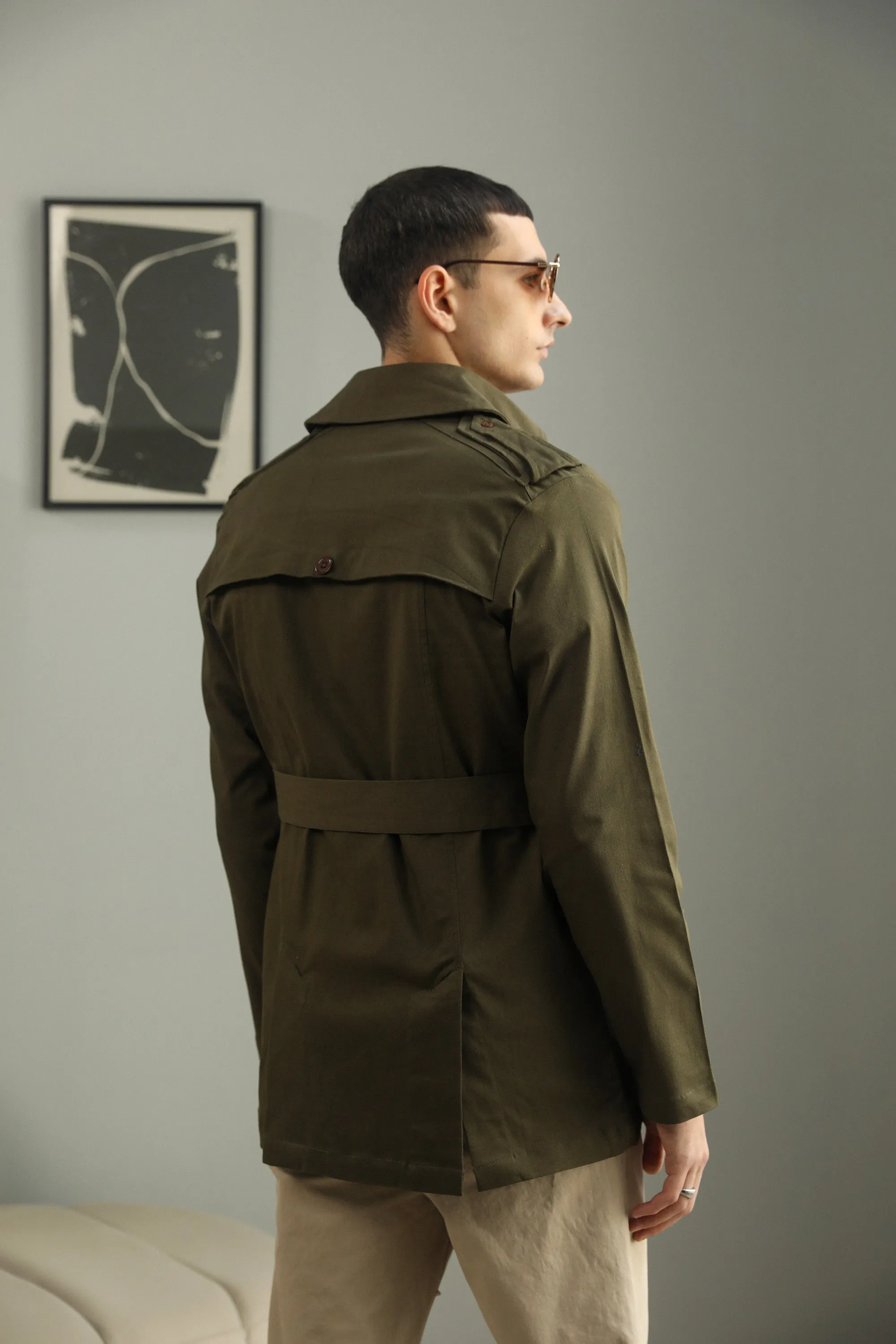 Summer Army Trench