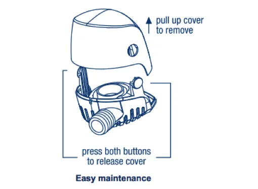 Whale Orca 3000 Electric Bilge Pump 24v